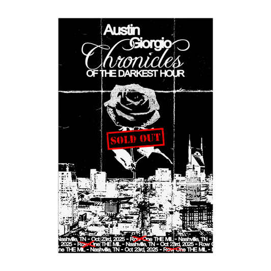 Nashville Show Poster AUTOGRAPHED (10-23-25)